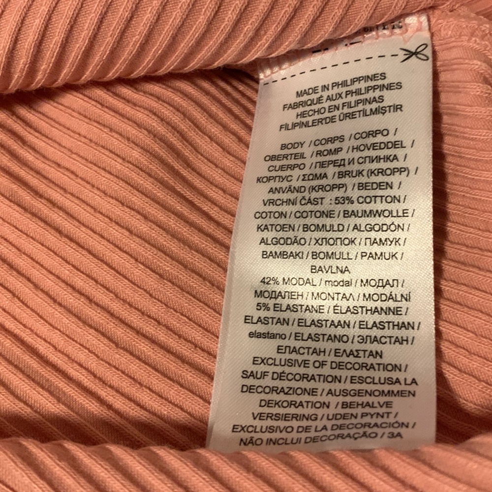 FINAL PRICE NWT Ralph Lauren Henley: Pink Blush, 3 Golden Buttons, Round Neck, S - Picture 7 of 8